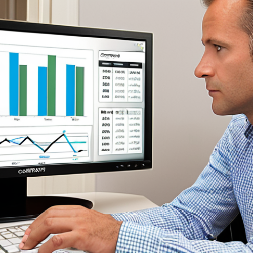 Home 16 **Image Prompt for Customer Behavior Insights**:
"A financial advisor analyzing customer data on a computer screen, showcasing graphs and charts that highlight trends and patterns in client behavior. The advisor appears engaged and thoughtful, with a warm office setting in the background."