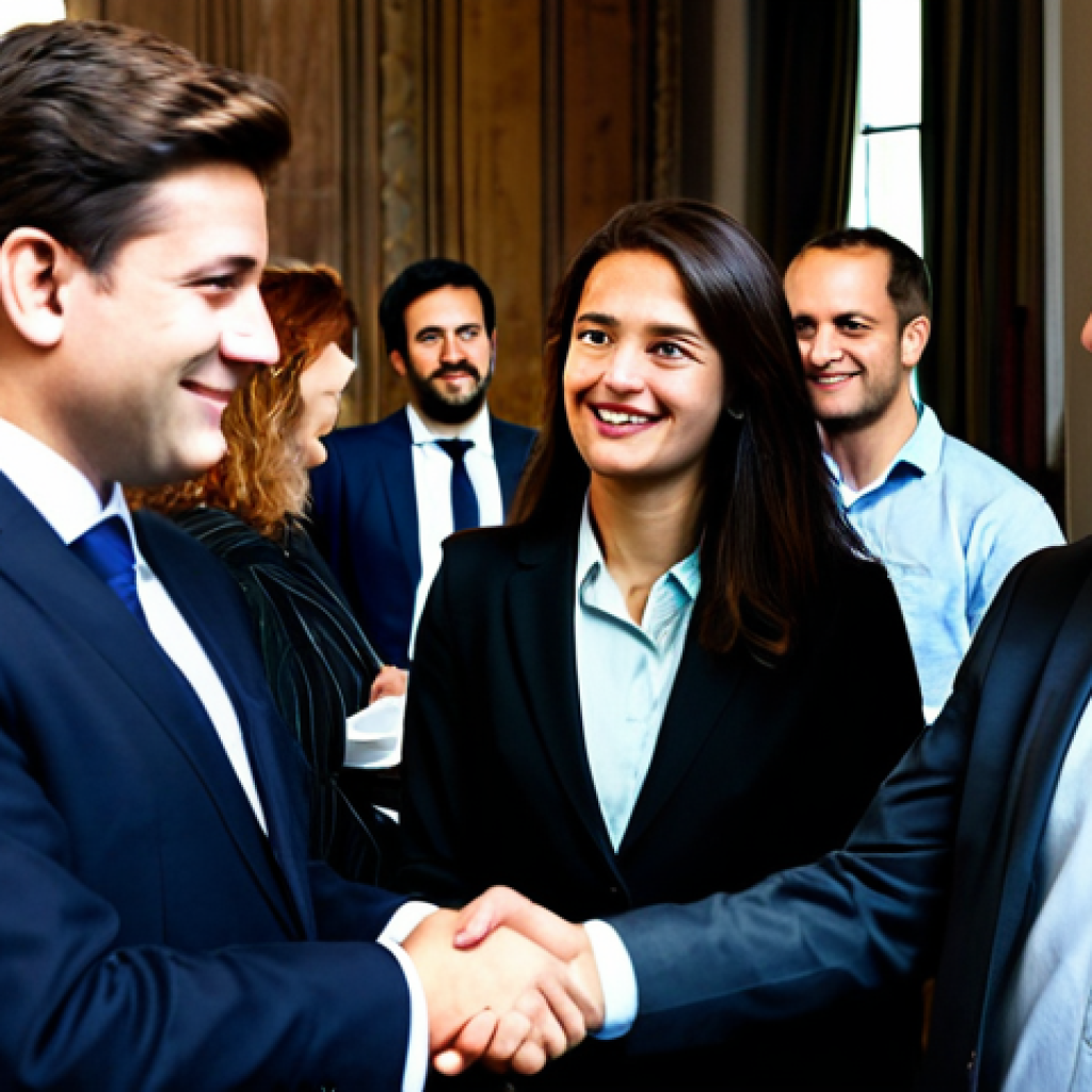 AFP 시험 후 경험담 나누기 - Financial Advisor Networking**
"A young, fully clothed financial advisor at a professional networki...