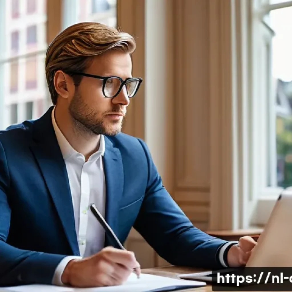 자산관리사로 성공적인 경력 쌓기 - **Prompt 1: "The Trusted Advisor in a Modern Dutch Office"**
    A professional, diverse wealth mana...